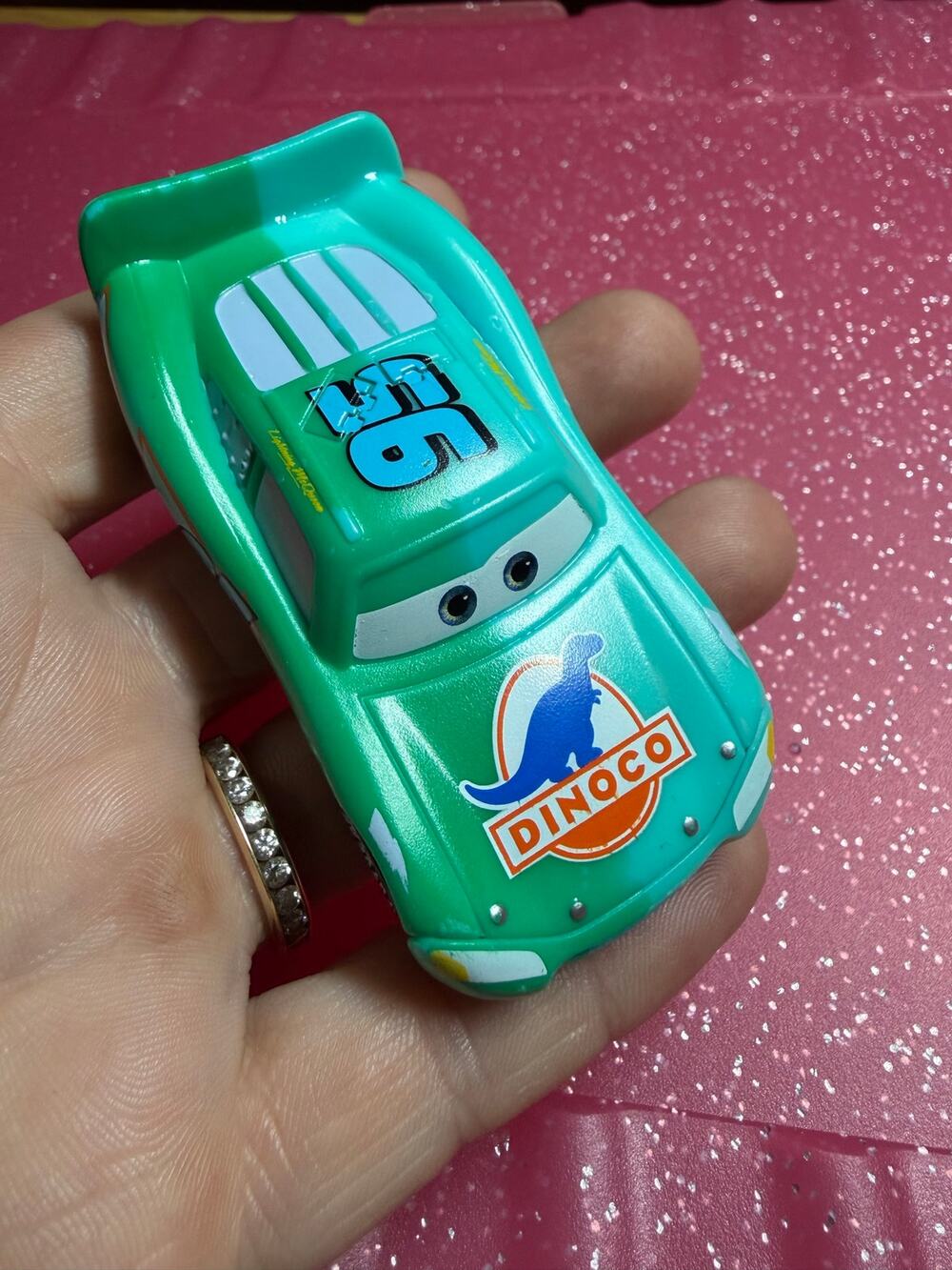 Disney Pixar Cars Color Changers Dinoco Lightning McQueen Car